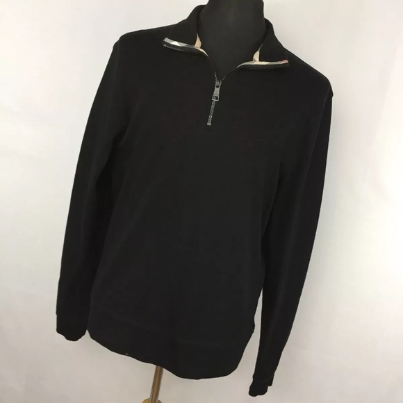 burberry quarter zip pullover